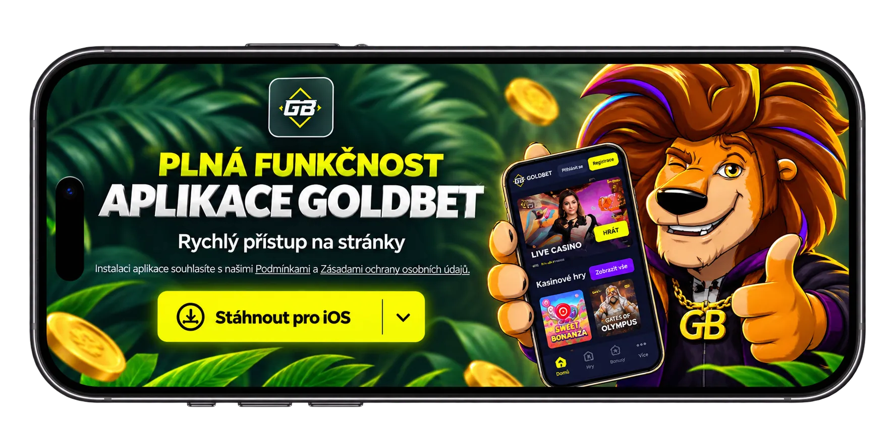 Goldbet Casino aplikace